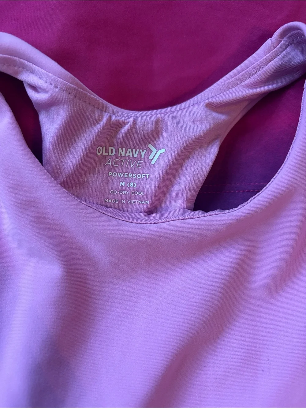 BUNDLE of 4 Old Navy Active Top. Size 8